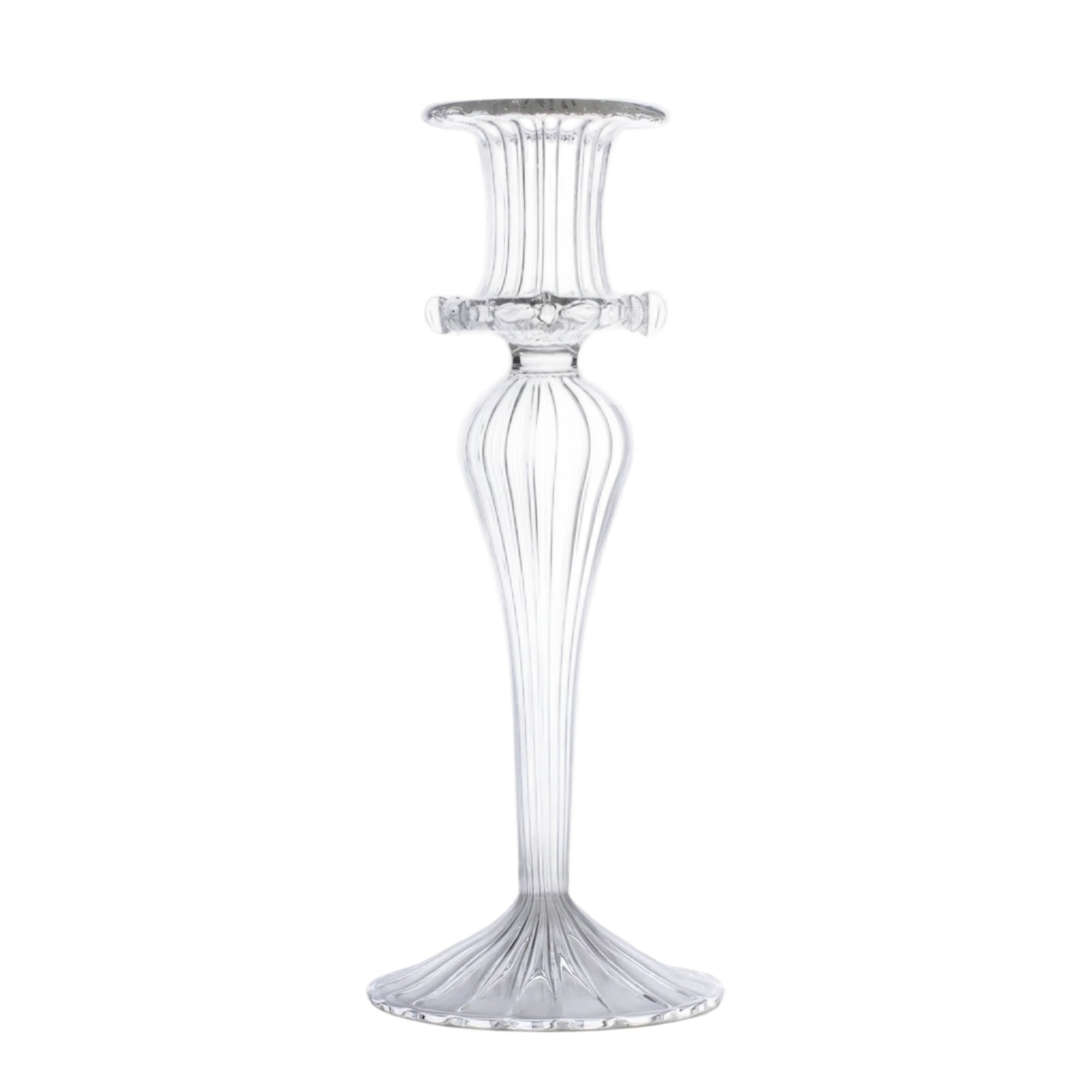 Esna Glass Candlestick