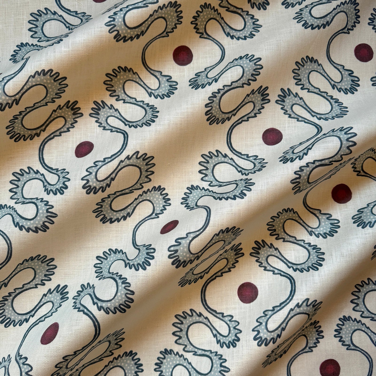 Pattern Play Fabric - Indigo