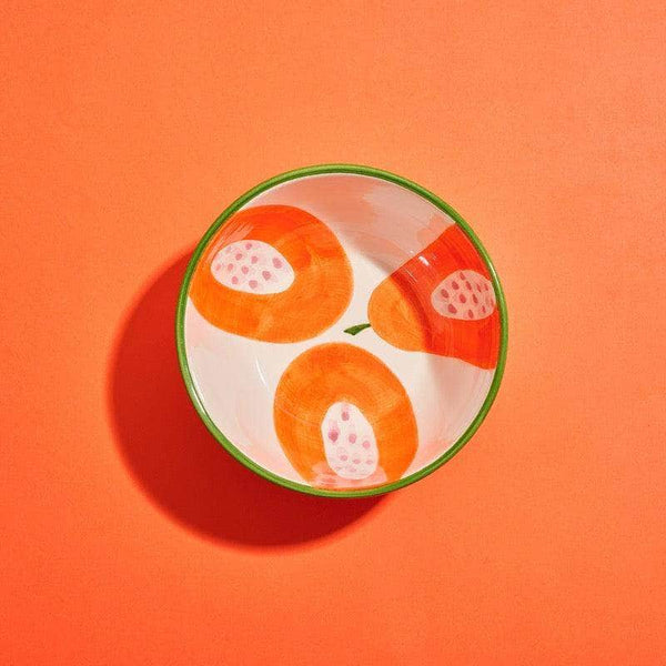 Sunny Papaya Bowls (Set of 2)