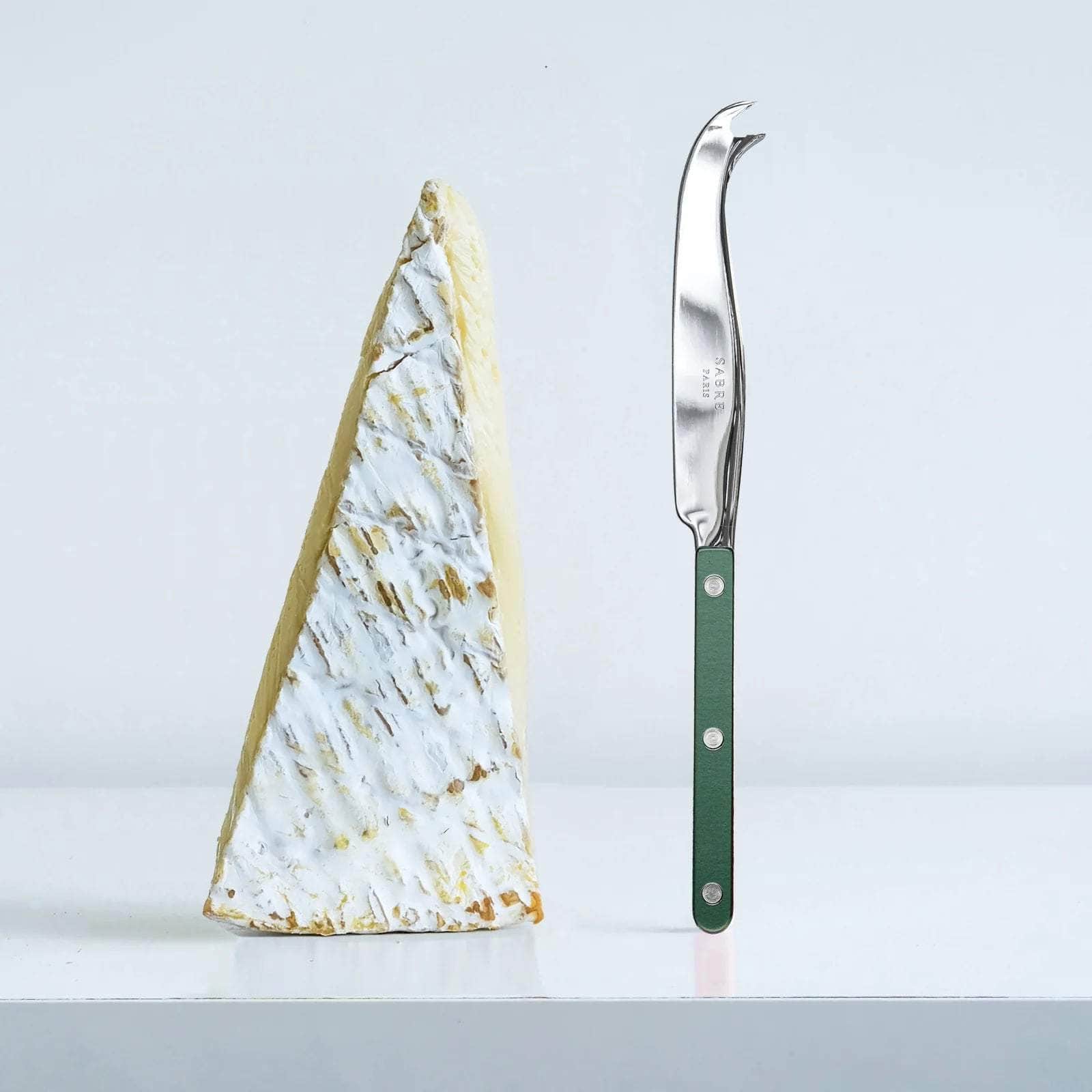 Bistrot Pearly Cheese Knife, Dark Green
