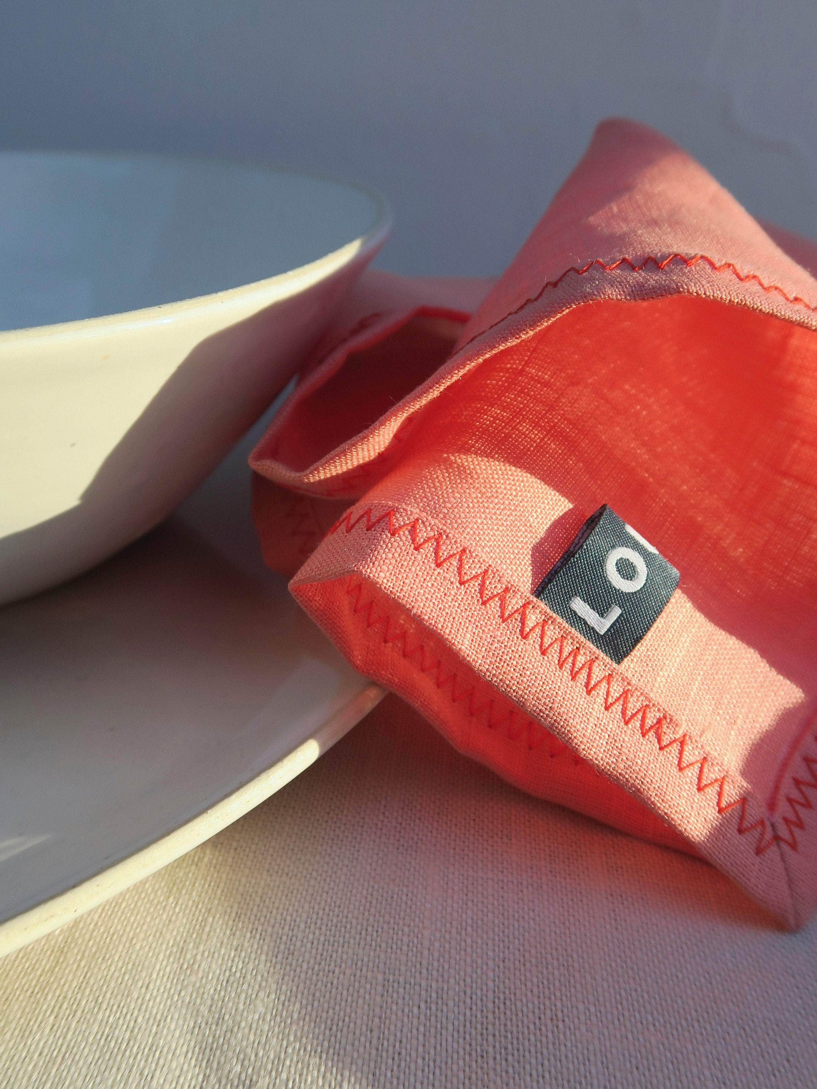 Irish Linen Napkin - Rose Pink