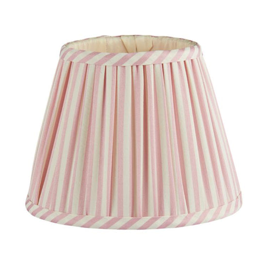 Pink Striped Lampshade - 16cm