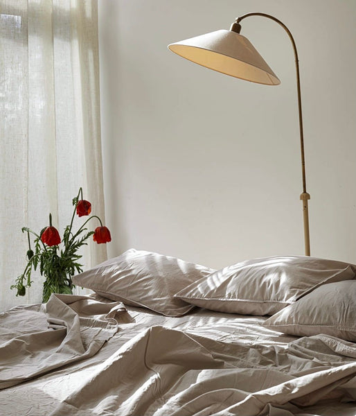 Flat Sheet 260x260 cm Pebble