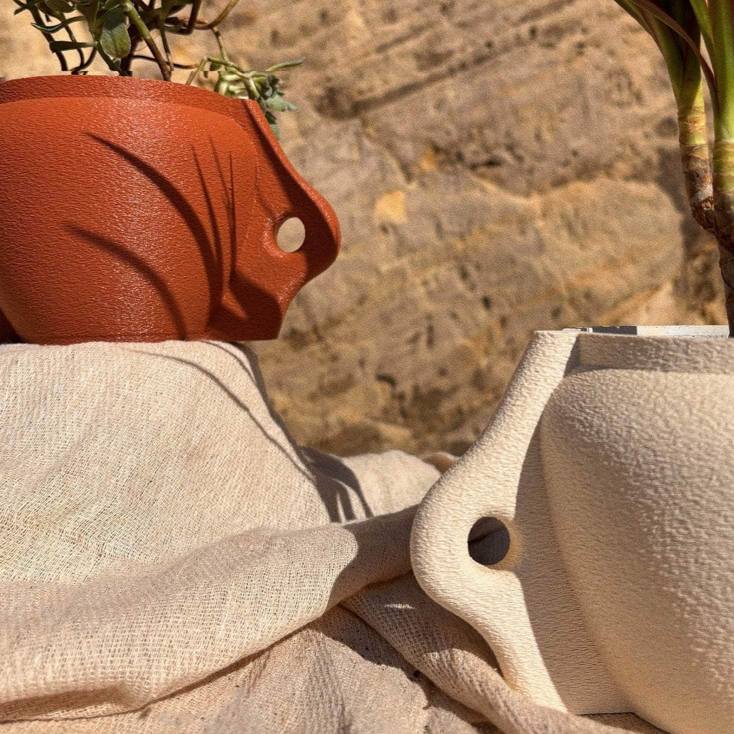 Large Plant Pot - Sandstone