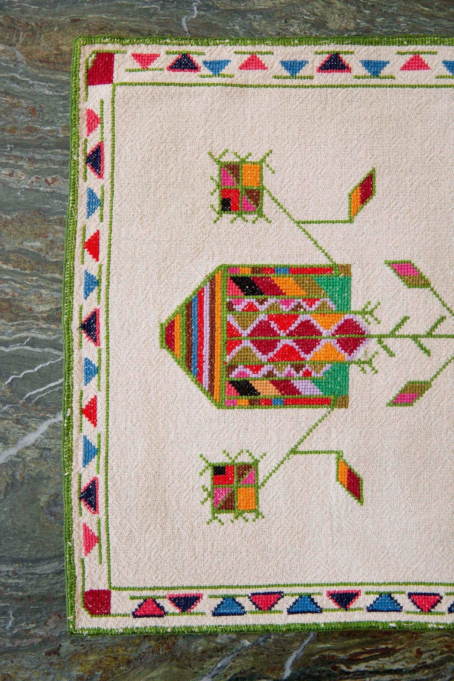 Koutali Vintage Table Runner