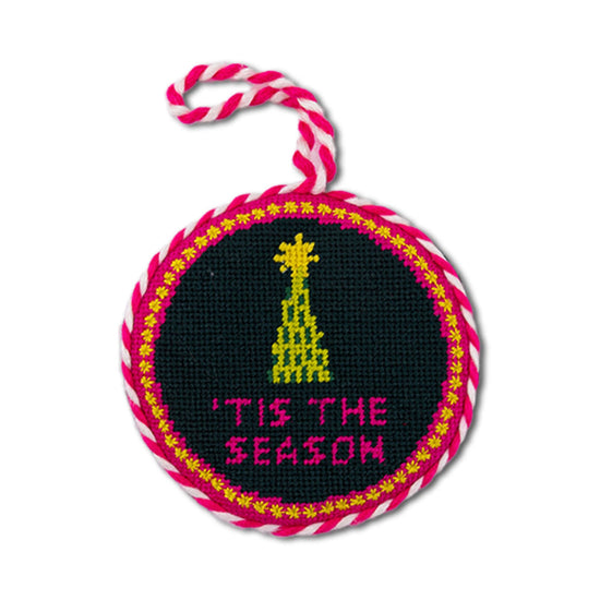 Needlepoint Ornament - Tis The Season