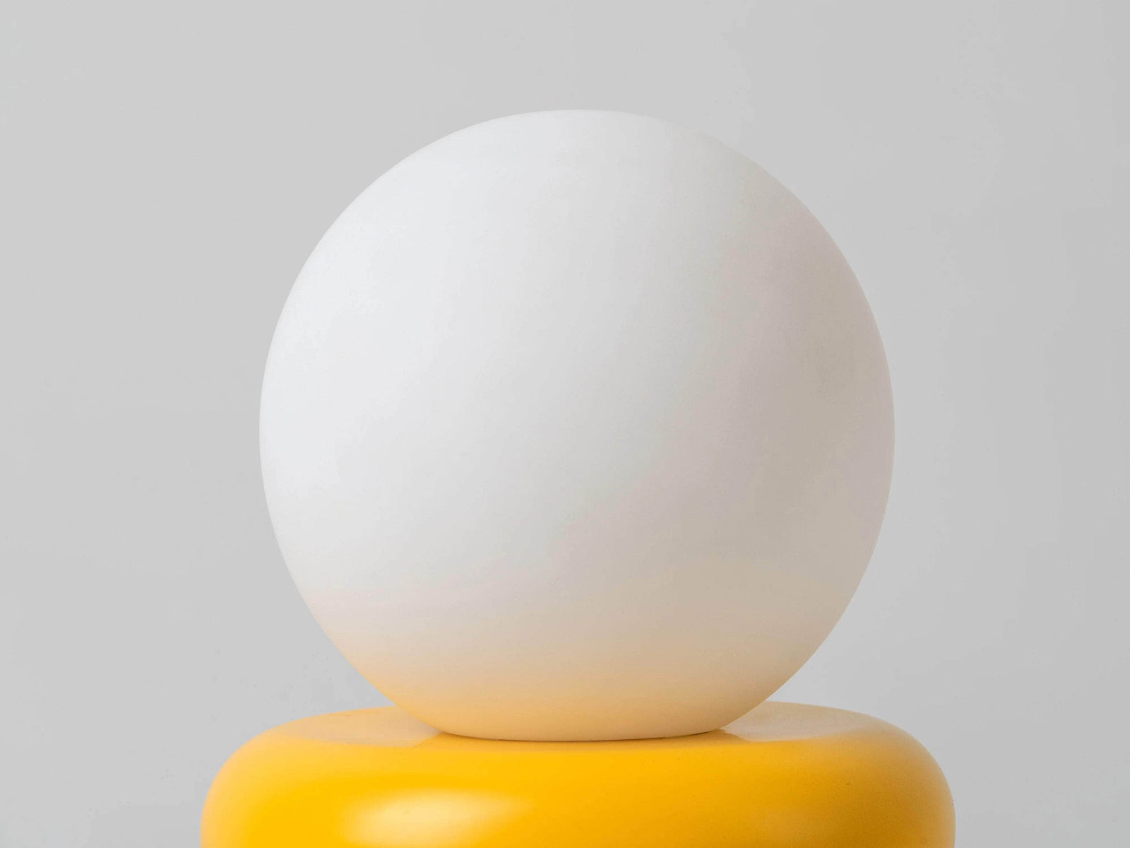 Yolk yellow cordless table lamp