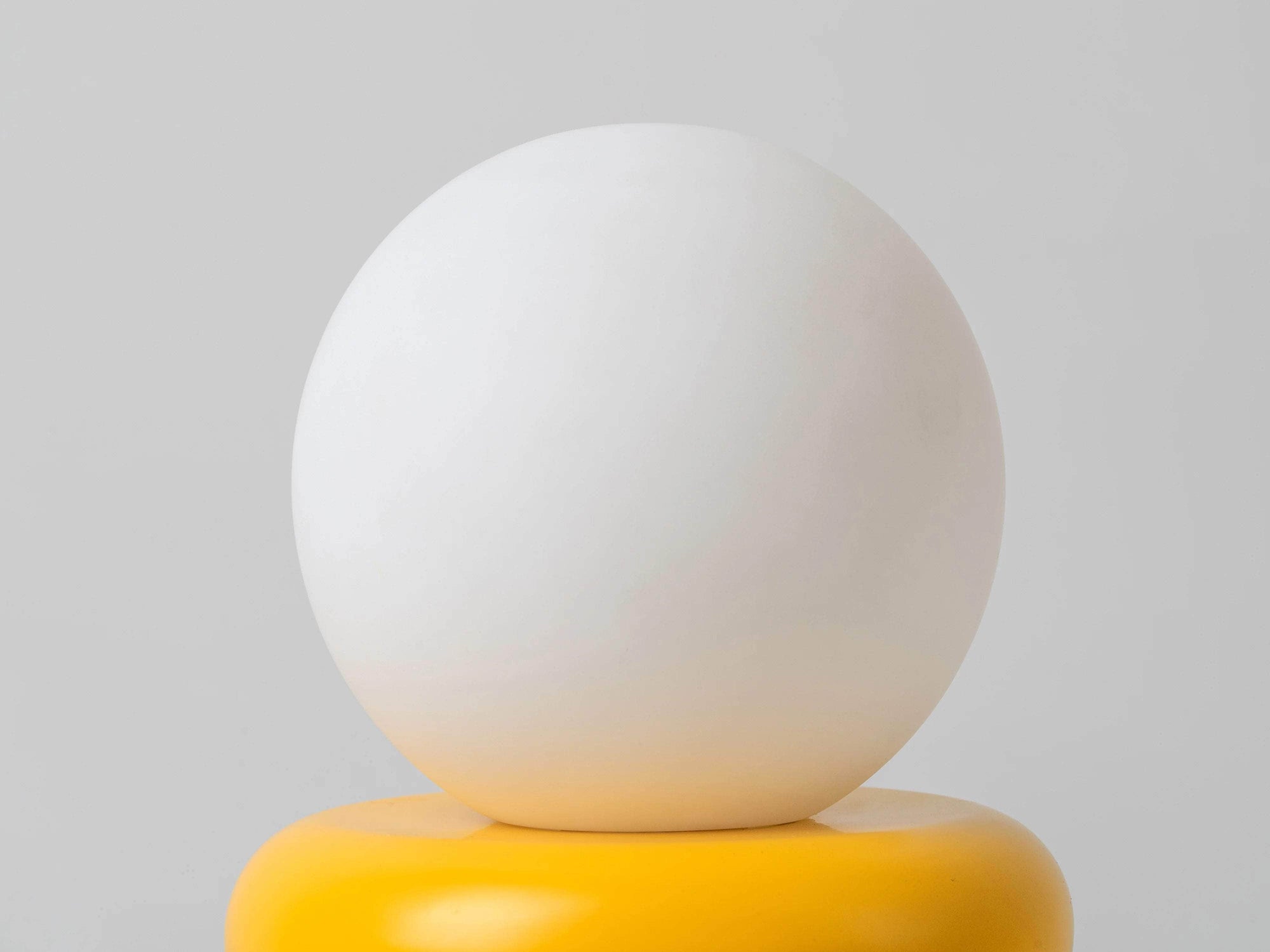 Yolk yellow cordless table lamp