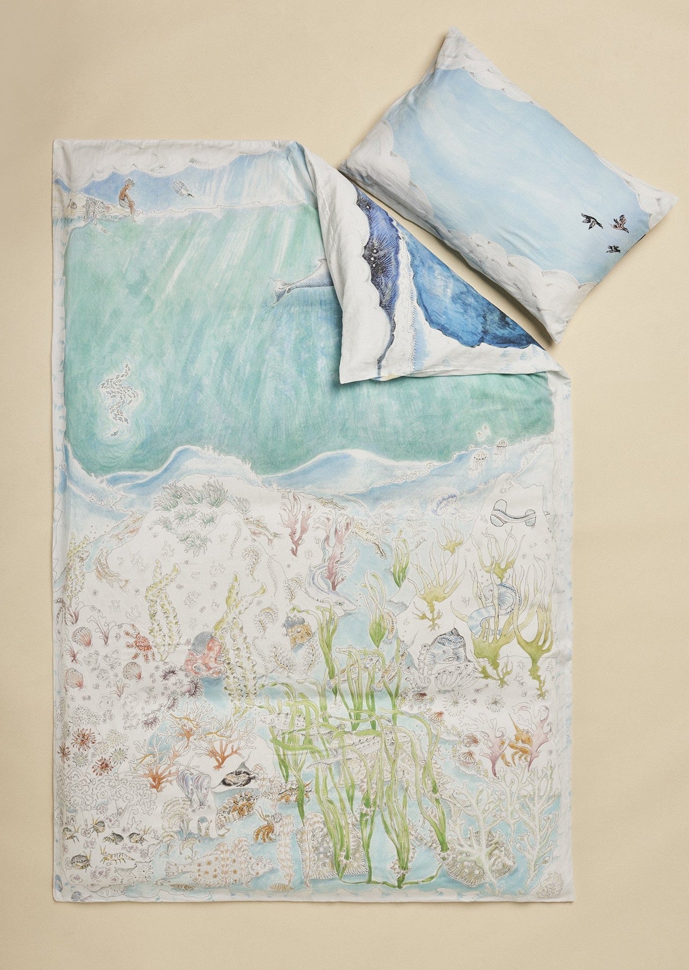 The Legends of the Sea Duvet Set - Single