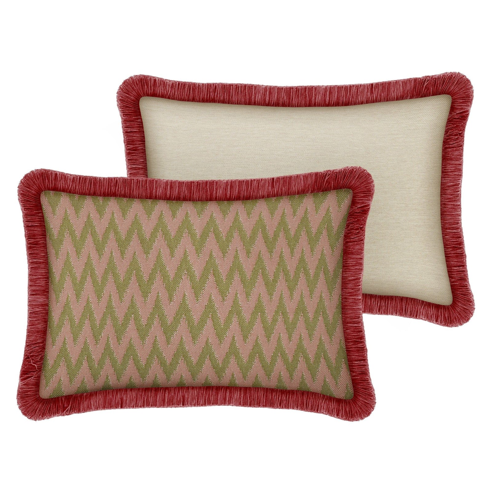 Cushion Rosita Olive & Rose
