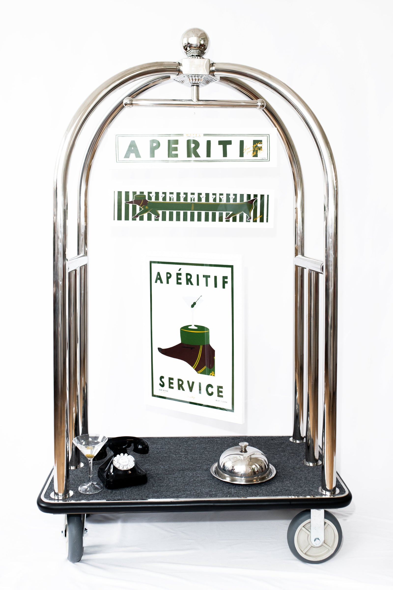 Dachshund Panoramic Framed Print