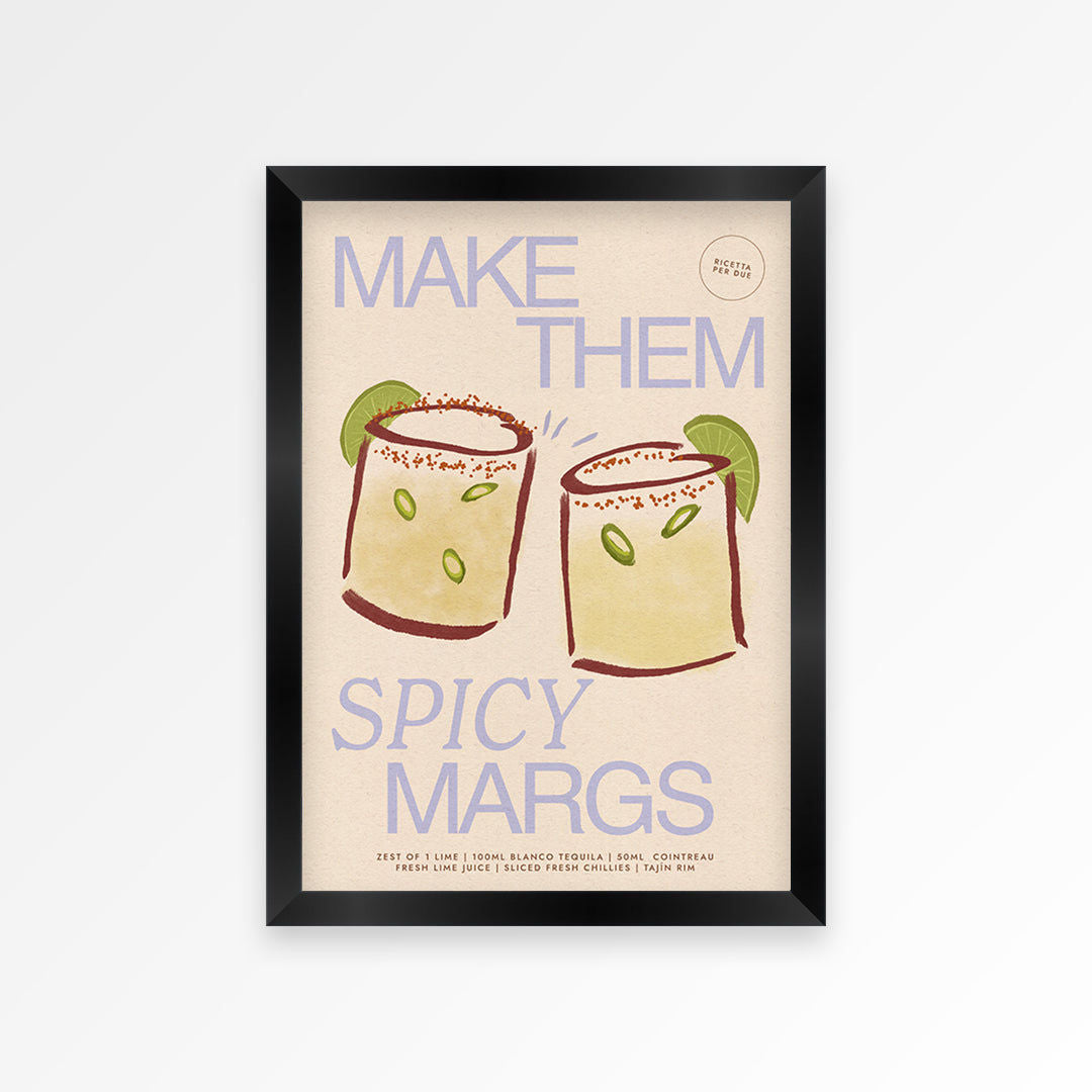 Spicy Marg Print