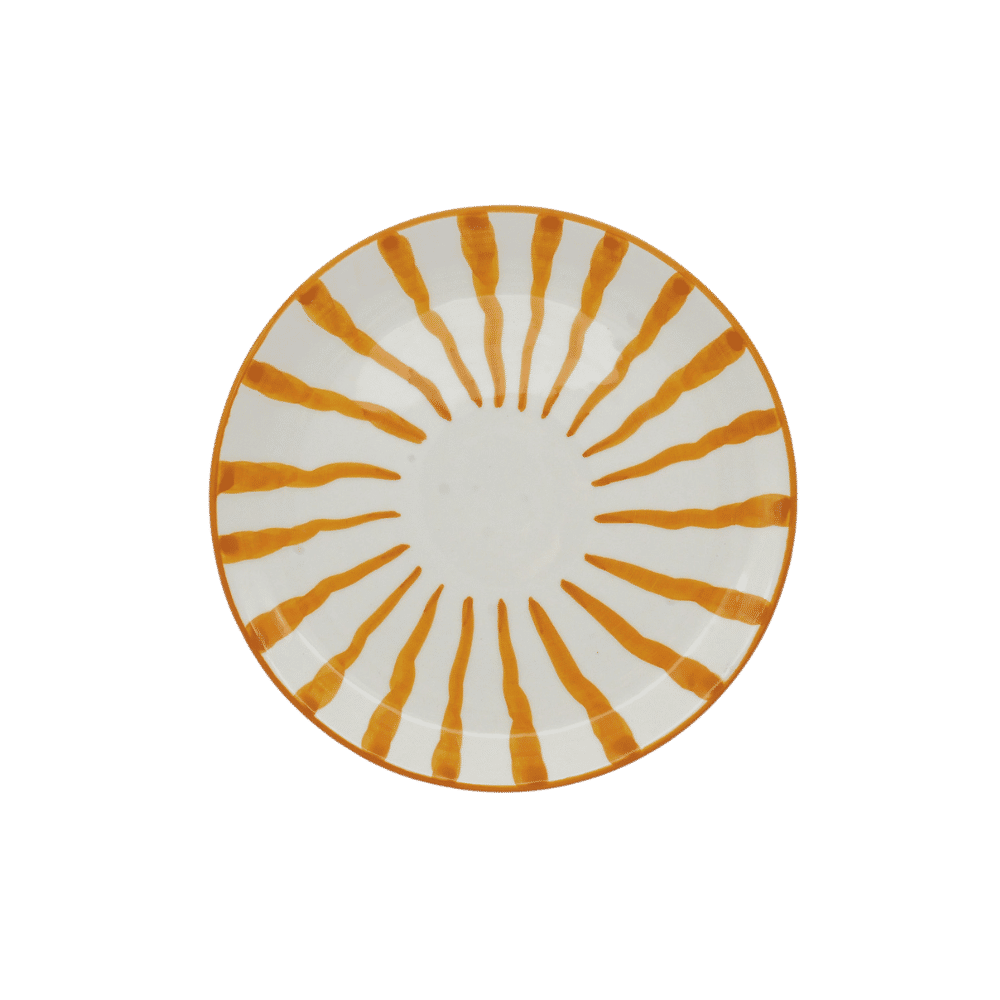 Wave Dinner Plate - Sunglow