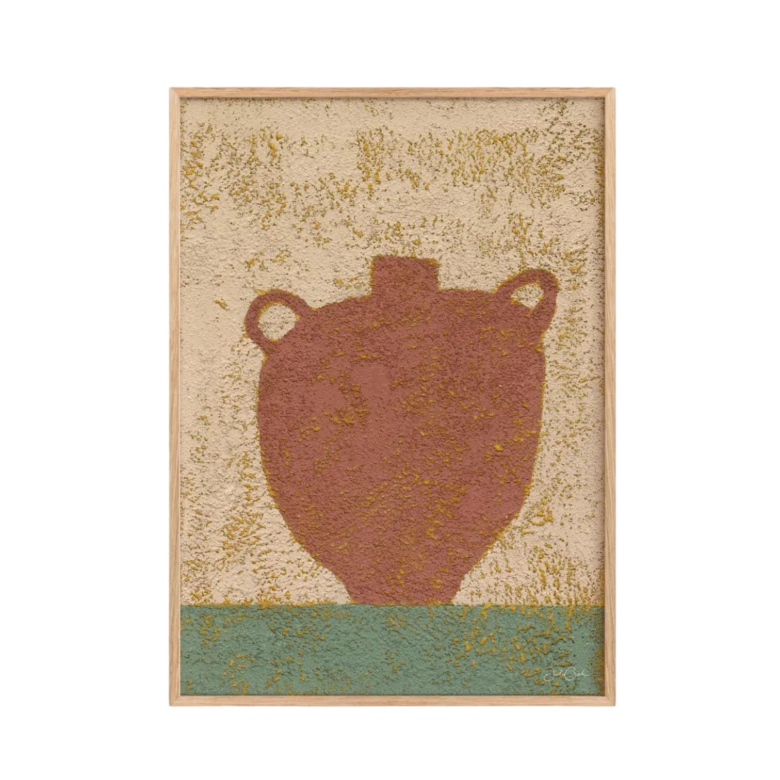 Red Vessel - Fine Art Print