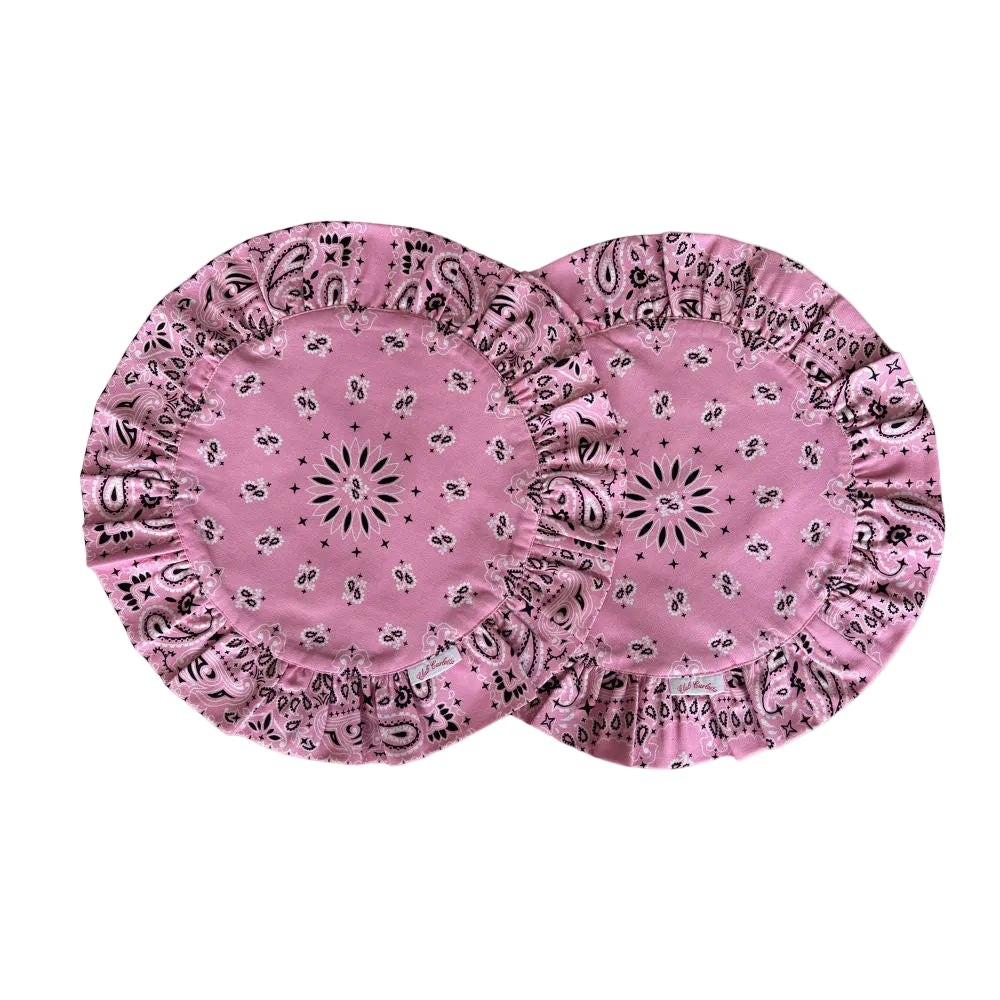 Darcy Placemat Pink Paisley - Set of 2