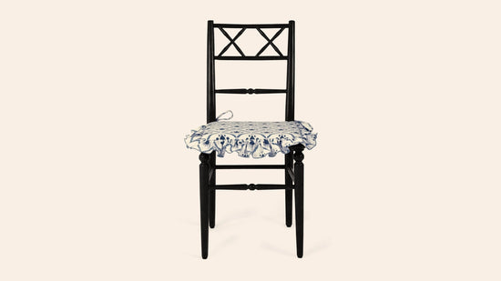Pair of Chiara Dining Chairs, Charcoal