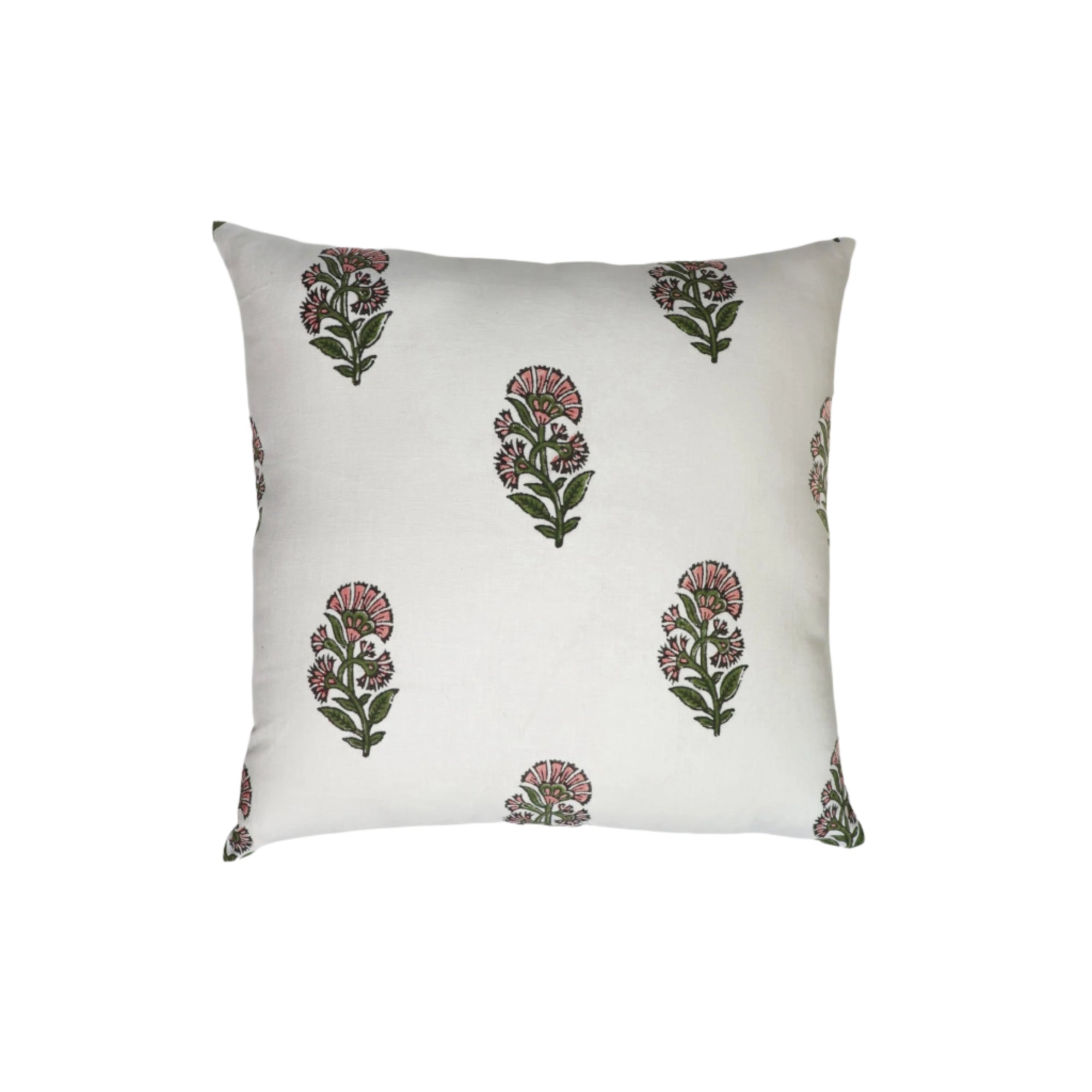 Begum Throw Pillow Cover - Pink