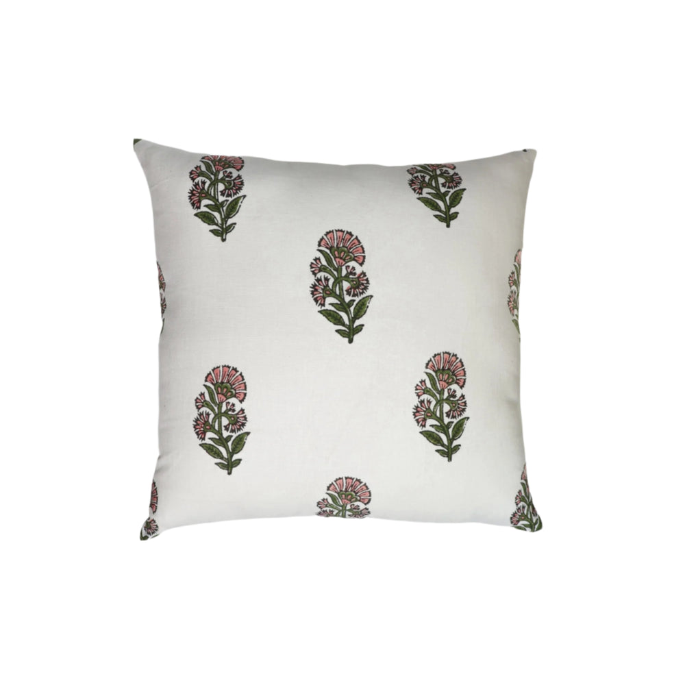 Begum Throw Pillow Cover - Pink