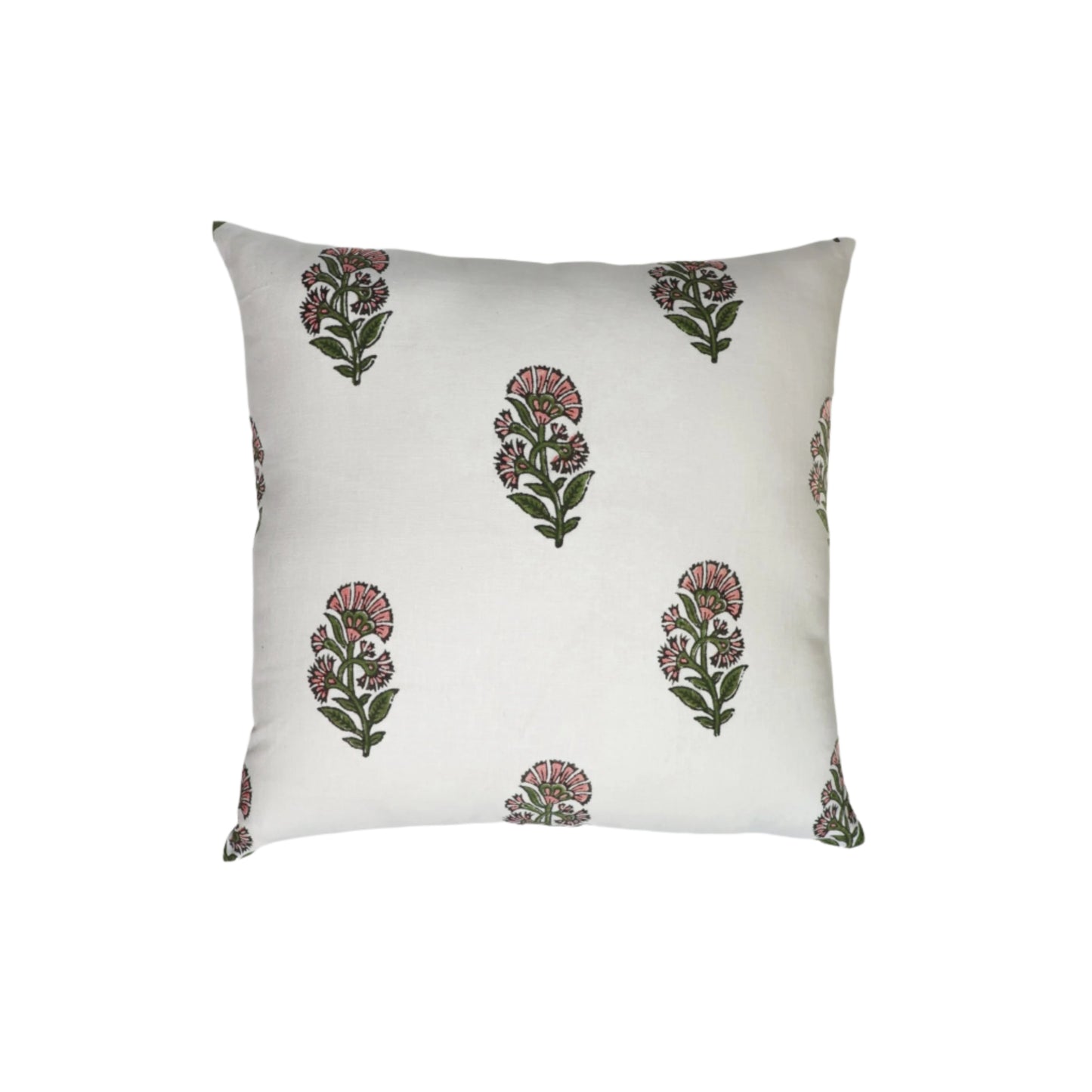 Begum Throw Pillow Cover - Pink