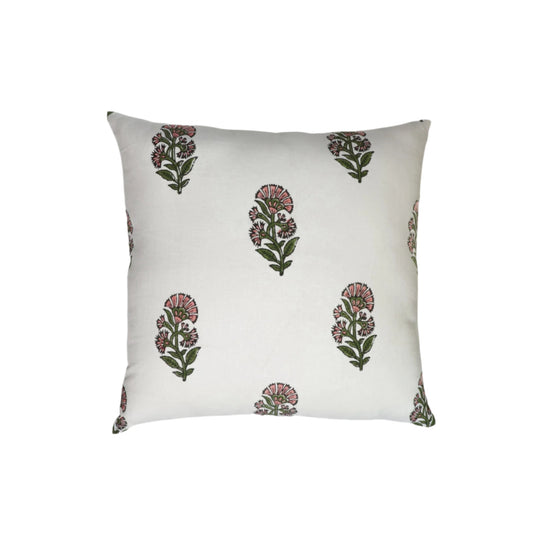 Begum Throw Pillow Cover - Pink