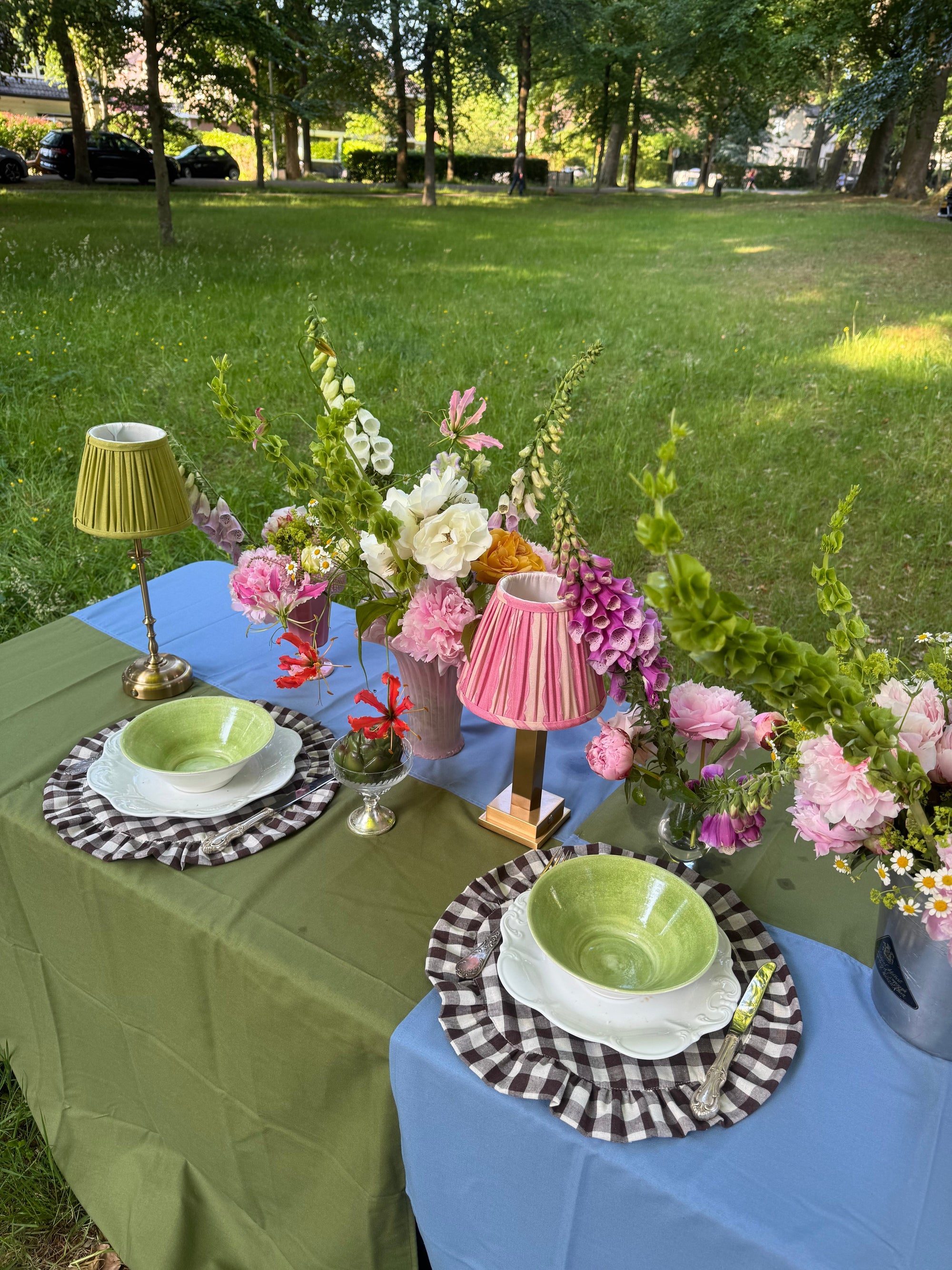 Charlie Colorblock Retangle Tablecloth 250 x 140 cm