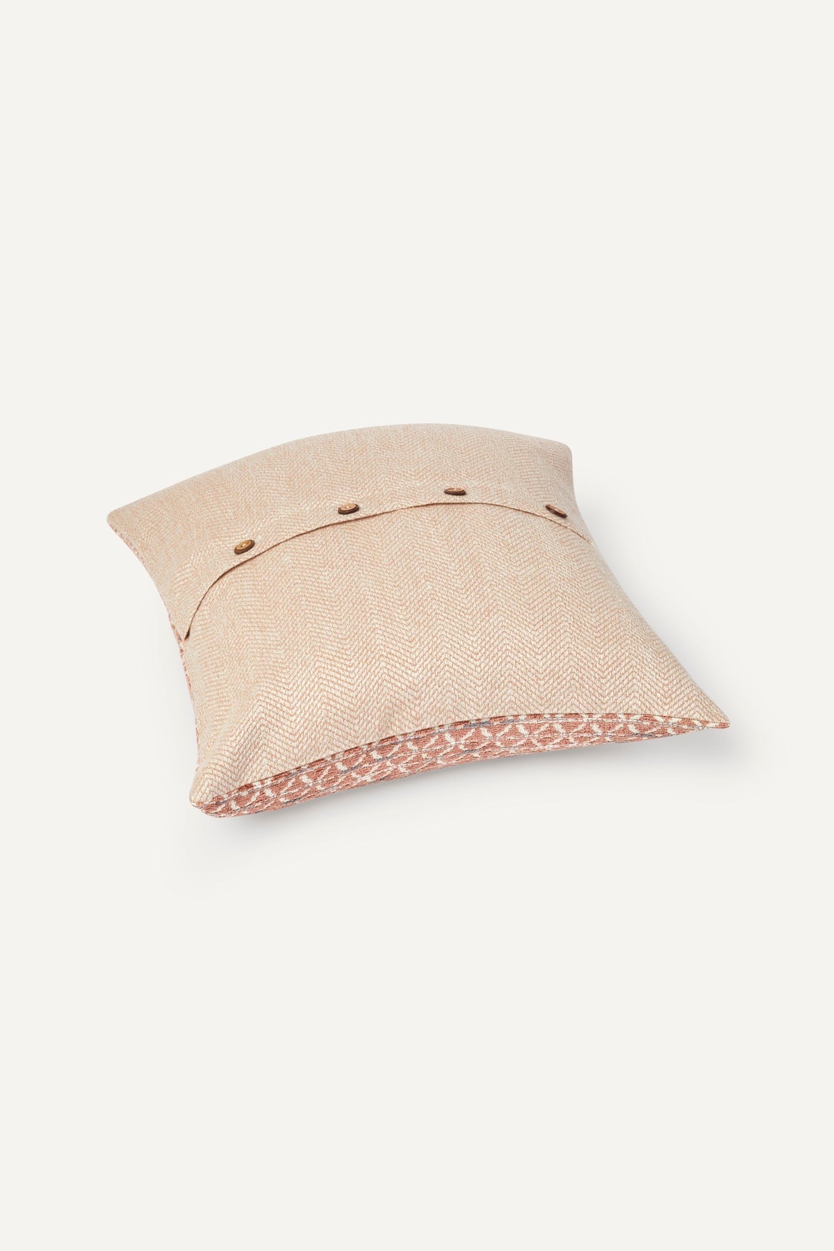 Jacquard Cushion Cover - Terracotta