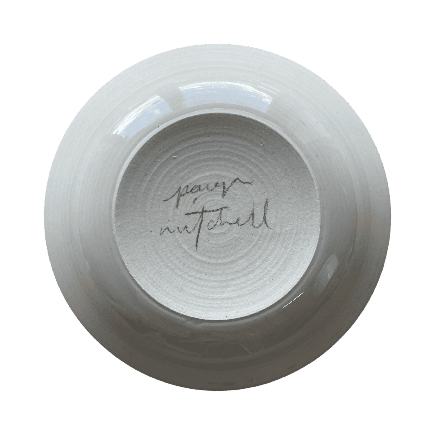 White Stoneware Bowl #4