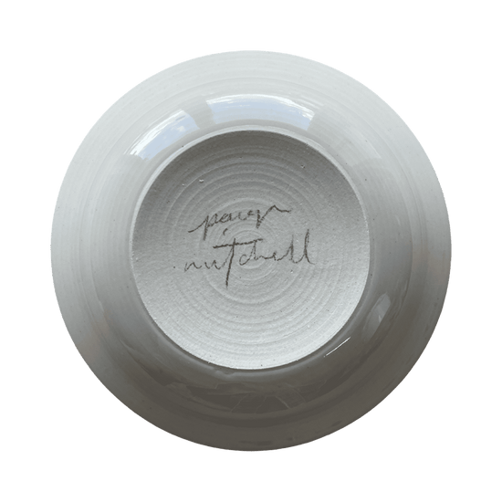 White Stoneware Bowl #4