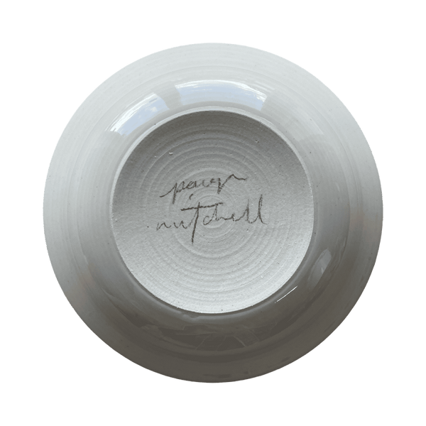 White Stoneware Bowl #4