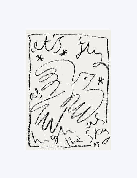 Let's Fly Print