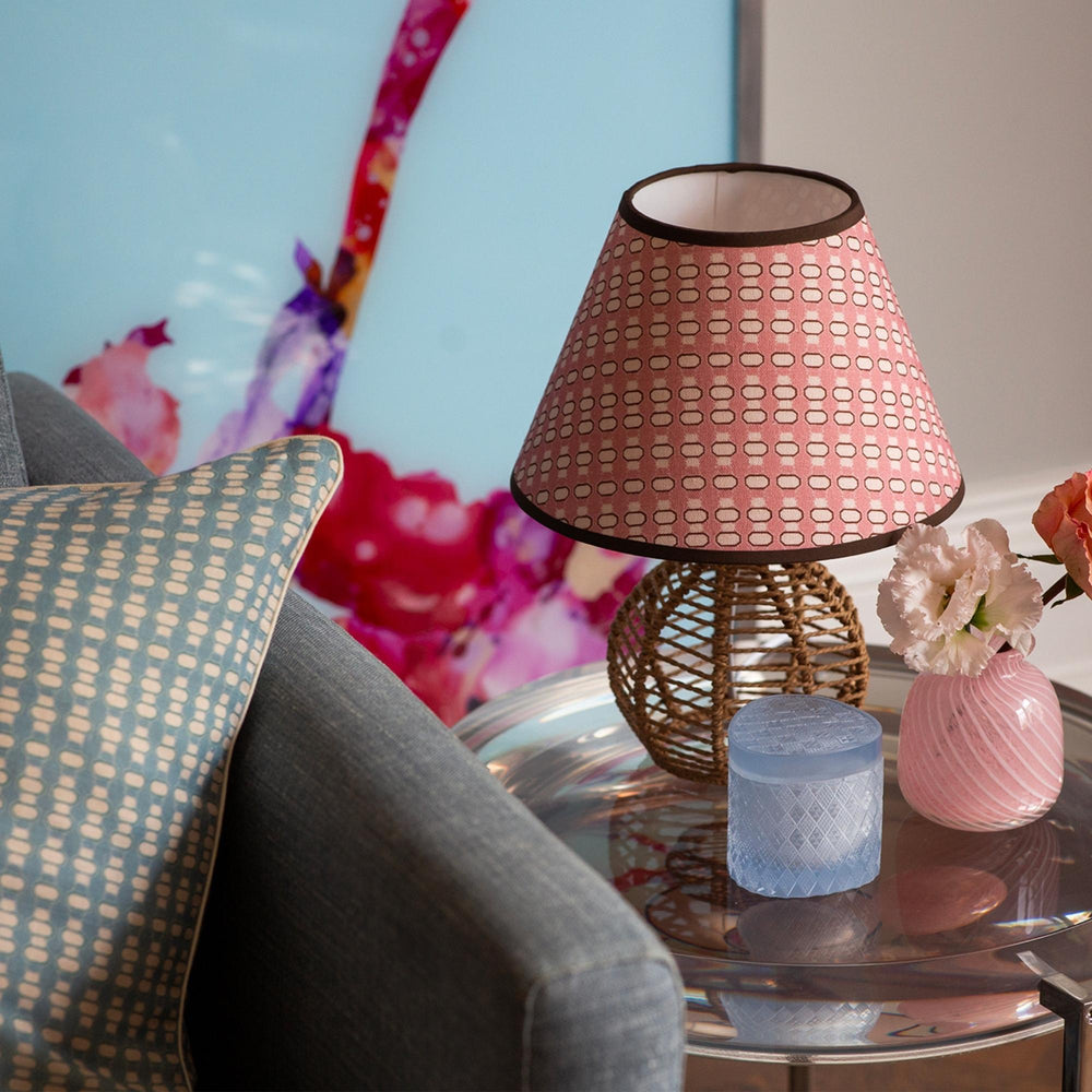 Lali II | Pink Fig 10" Empire Lampshade