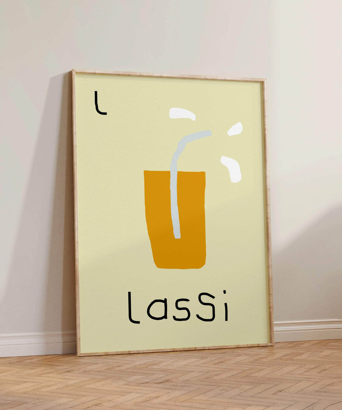 L for Lassi Print