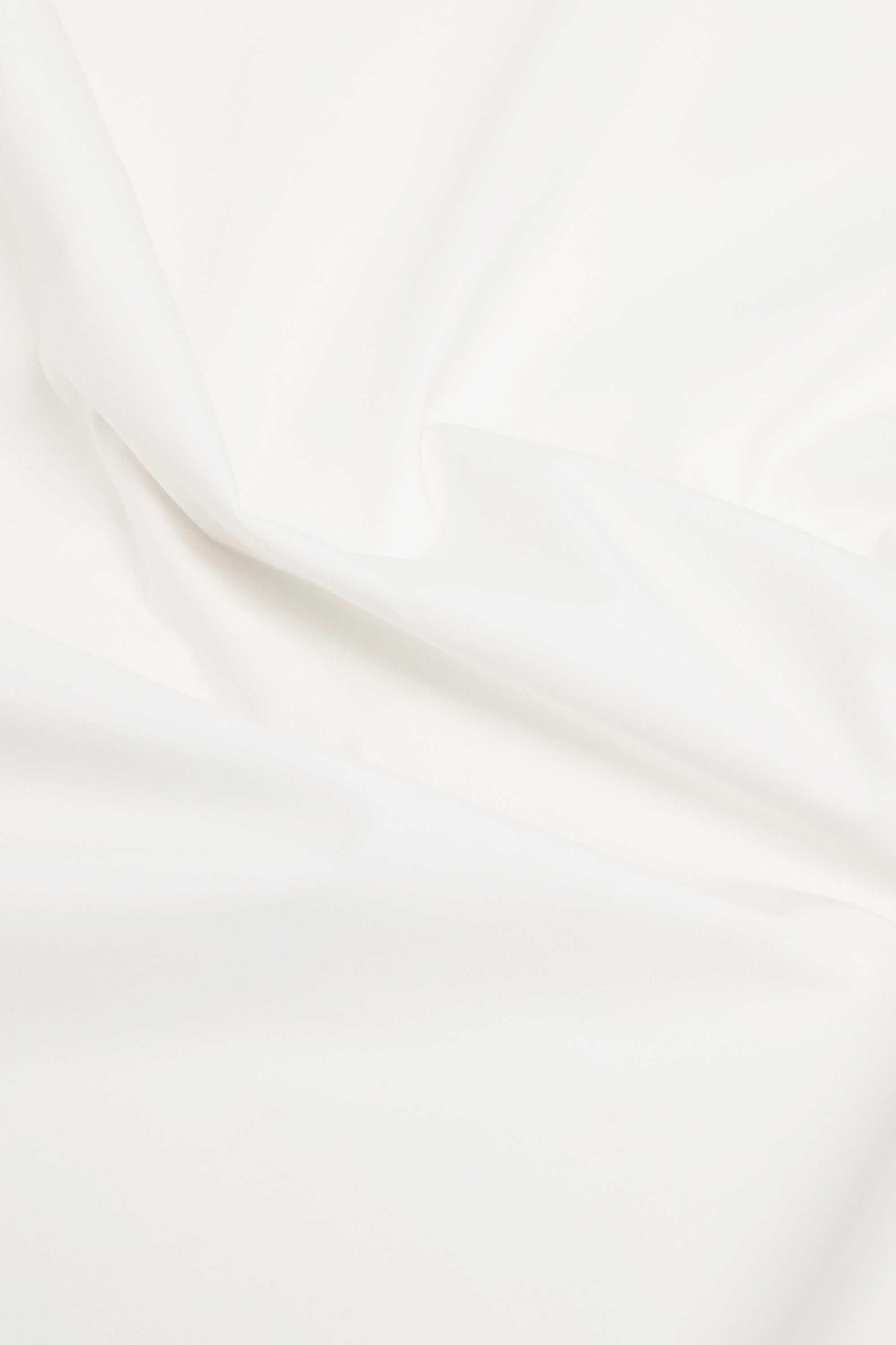 Percale Organic Cotton Pillowcases - Midwinter White