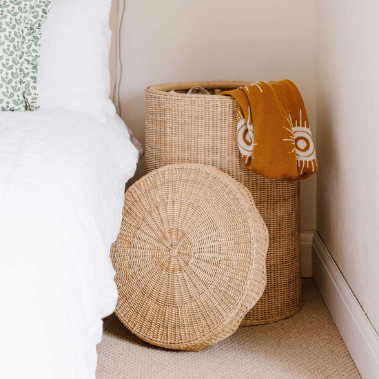 Amina Rattan Side Table