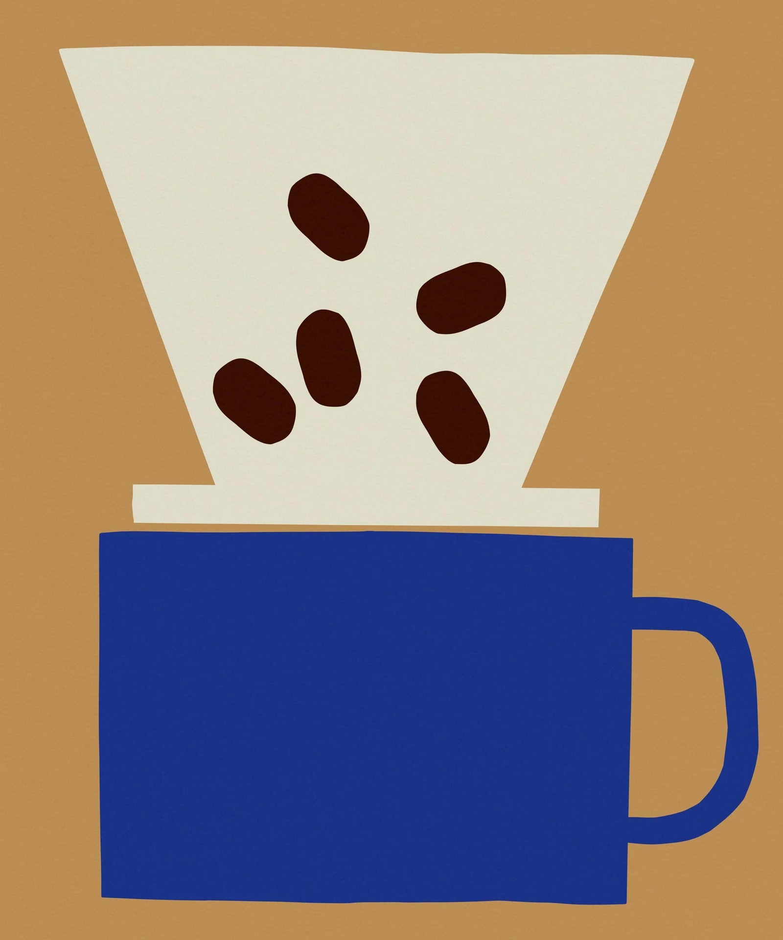 P for Pour Over Print