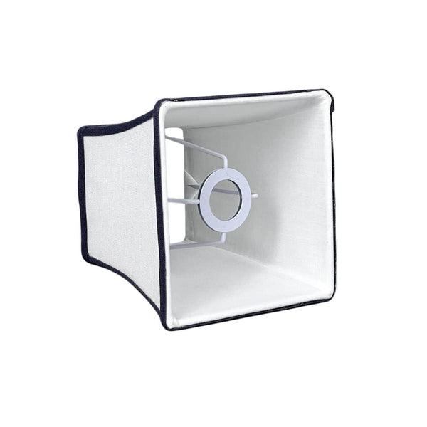 Lampshade Mayfair White & Blue