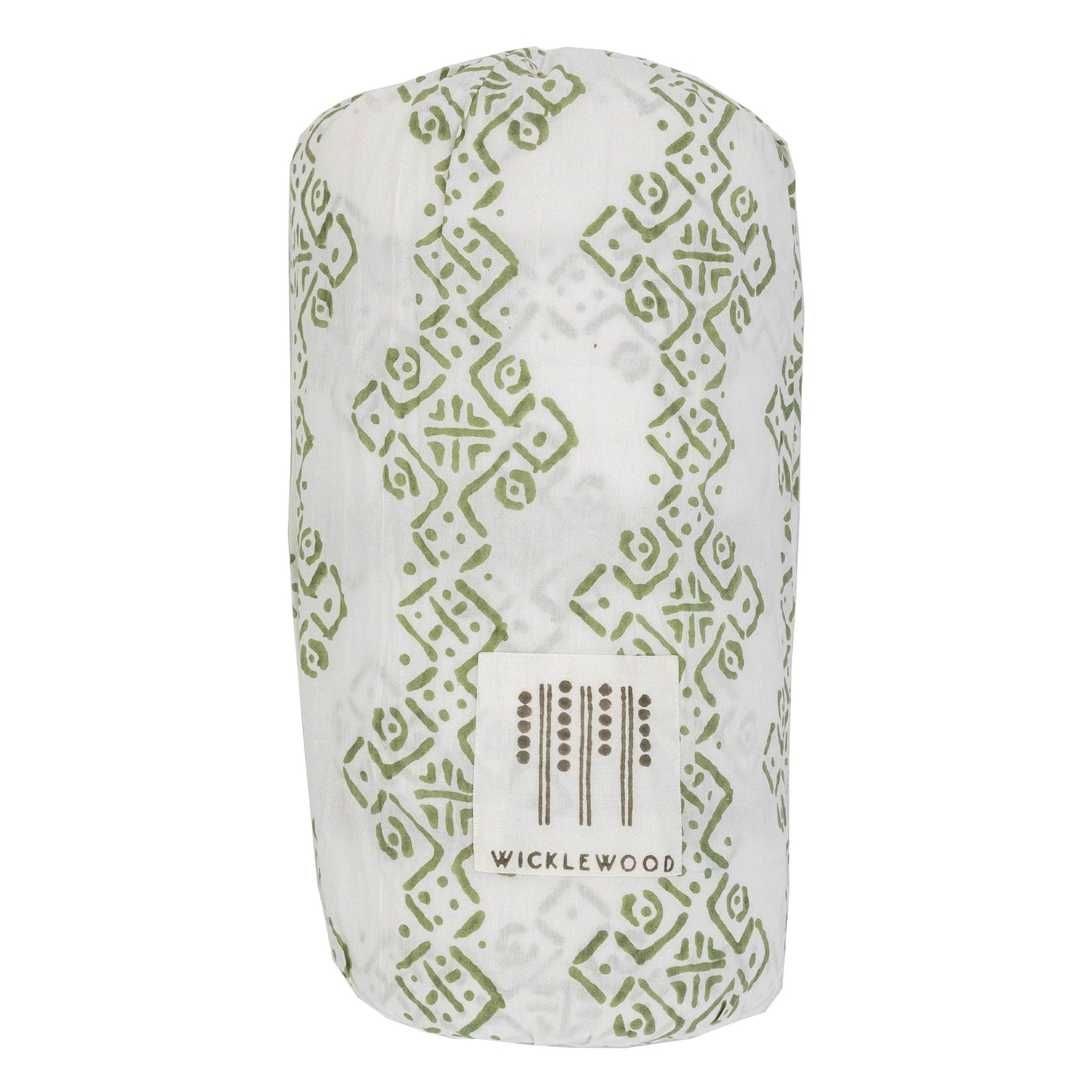 Double Mali Star Quilt Green Pink