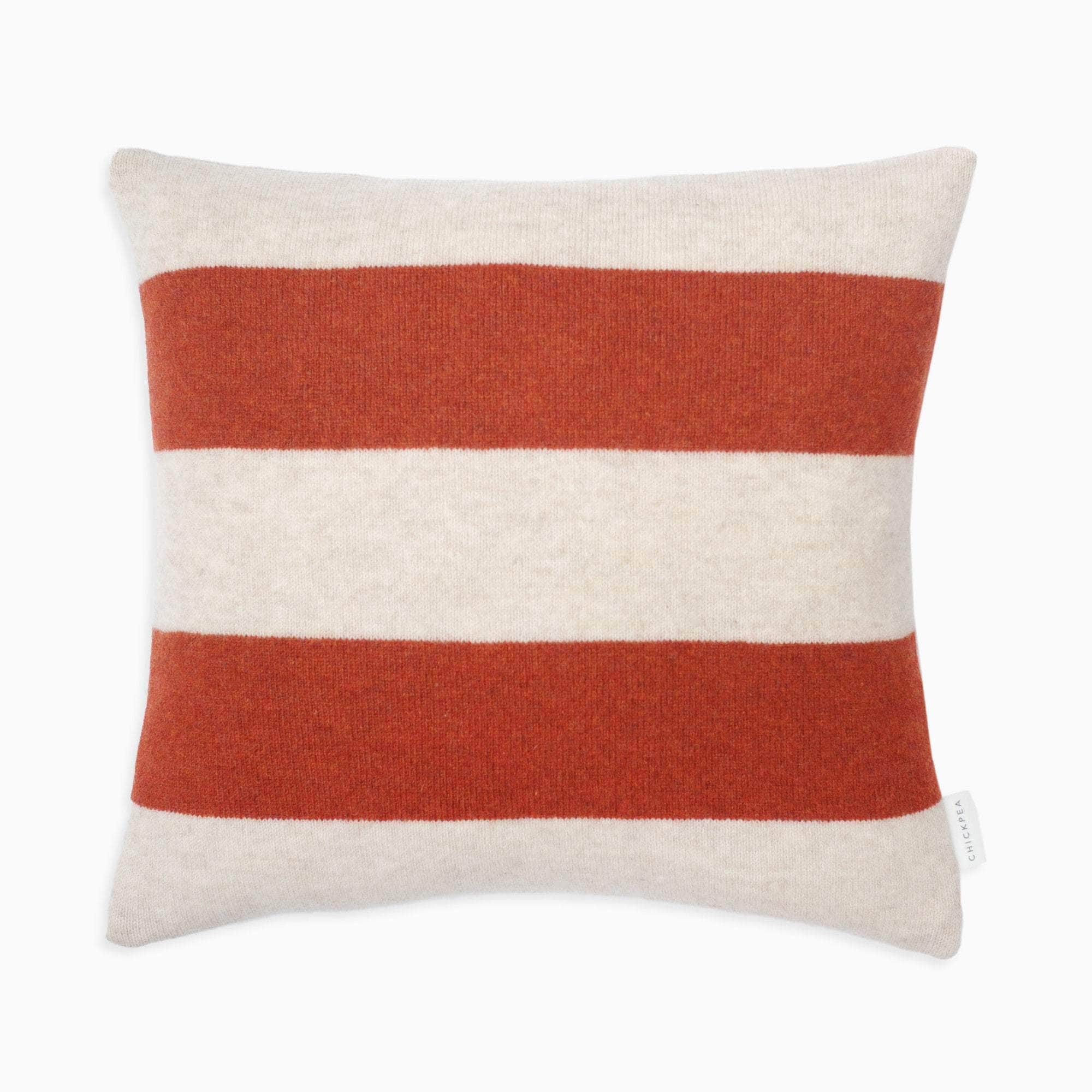Rust Two Stripe Cushion