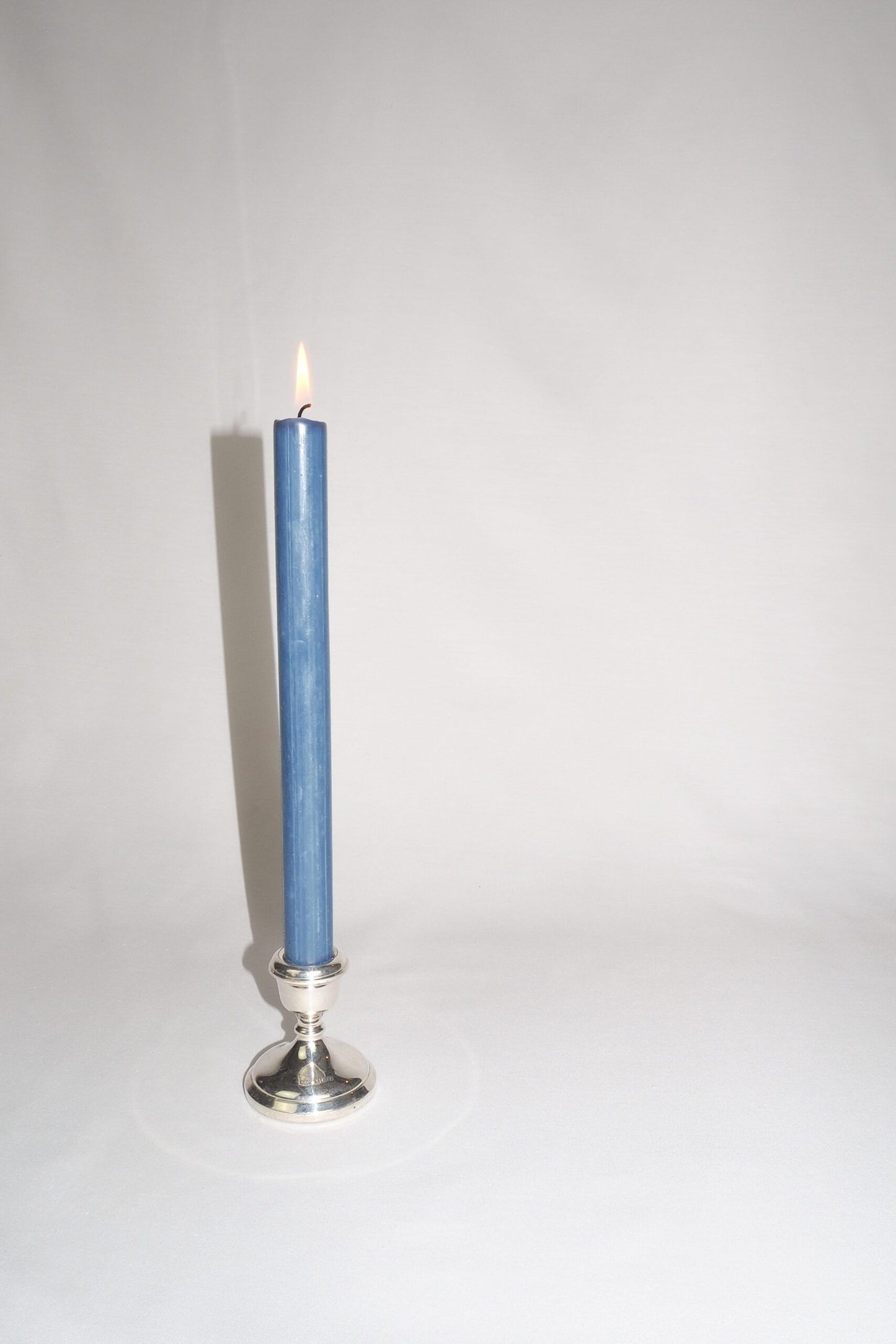 1924 Antique Sterling Silver Candlestick