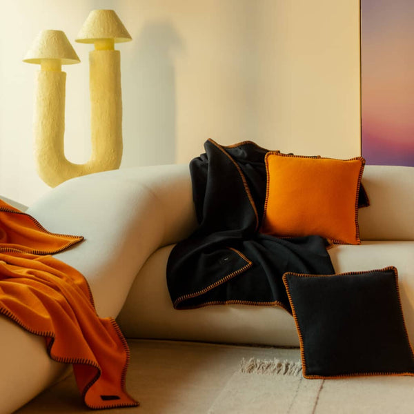 Viso Merino Blanket Orange