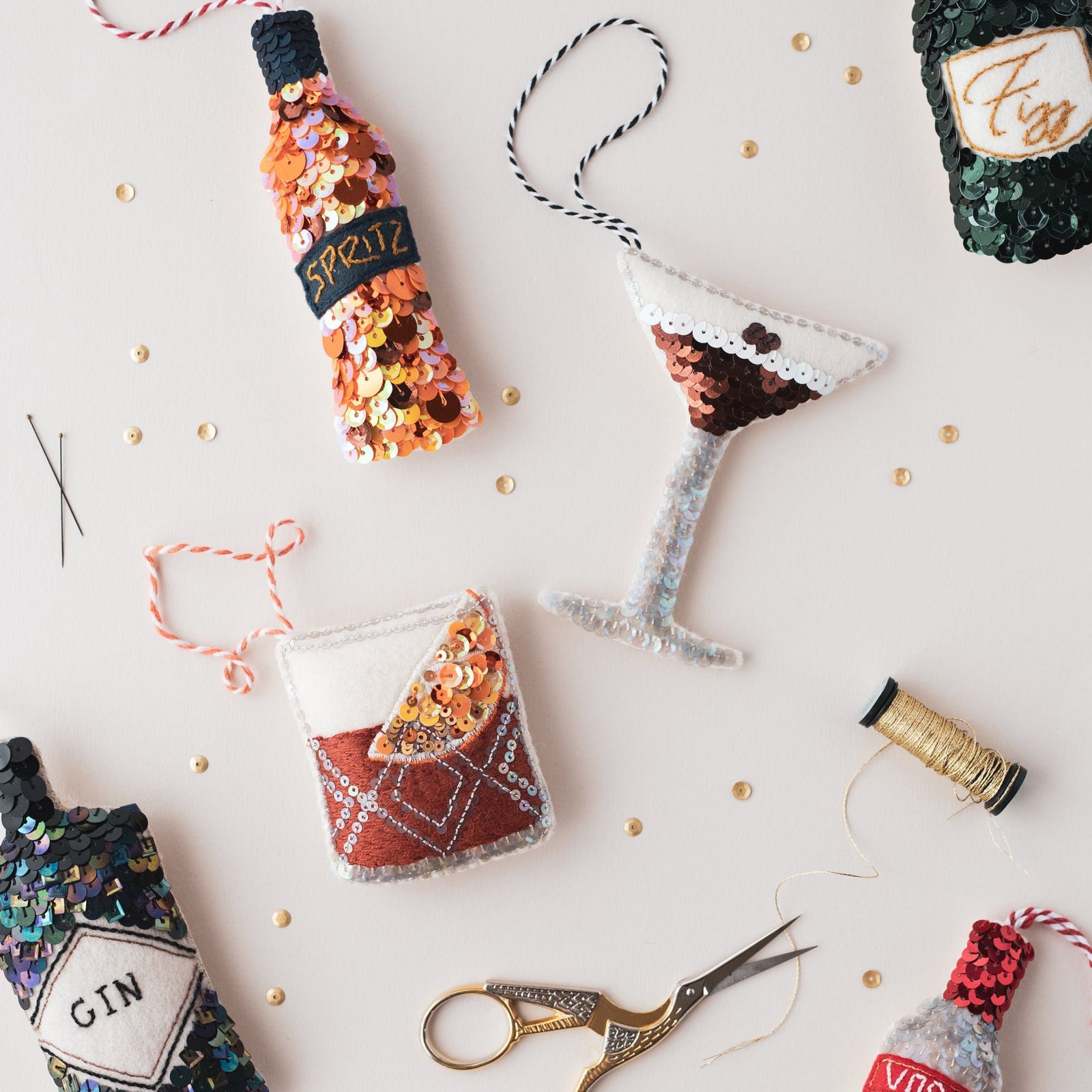Spritz Sequin Ornament