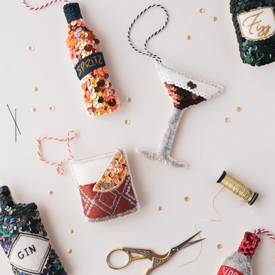 Spritz Sequin Ornament