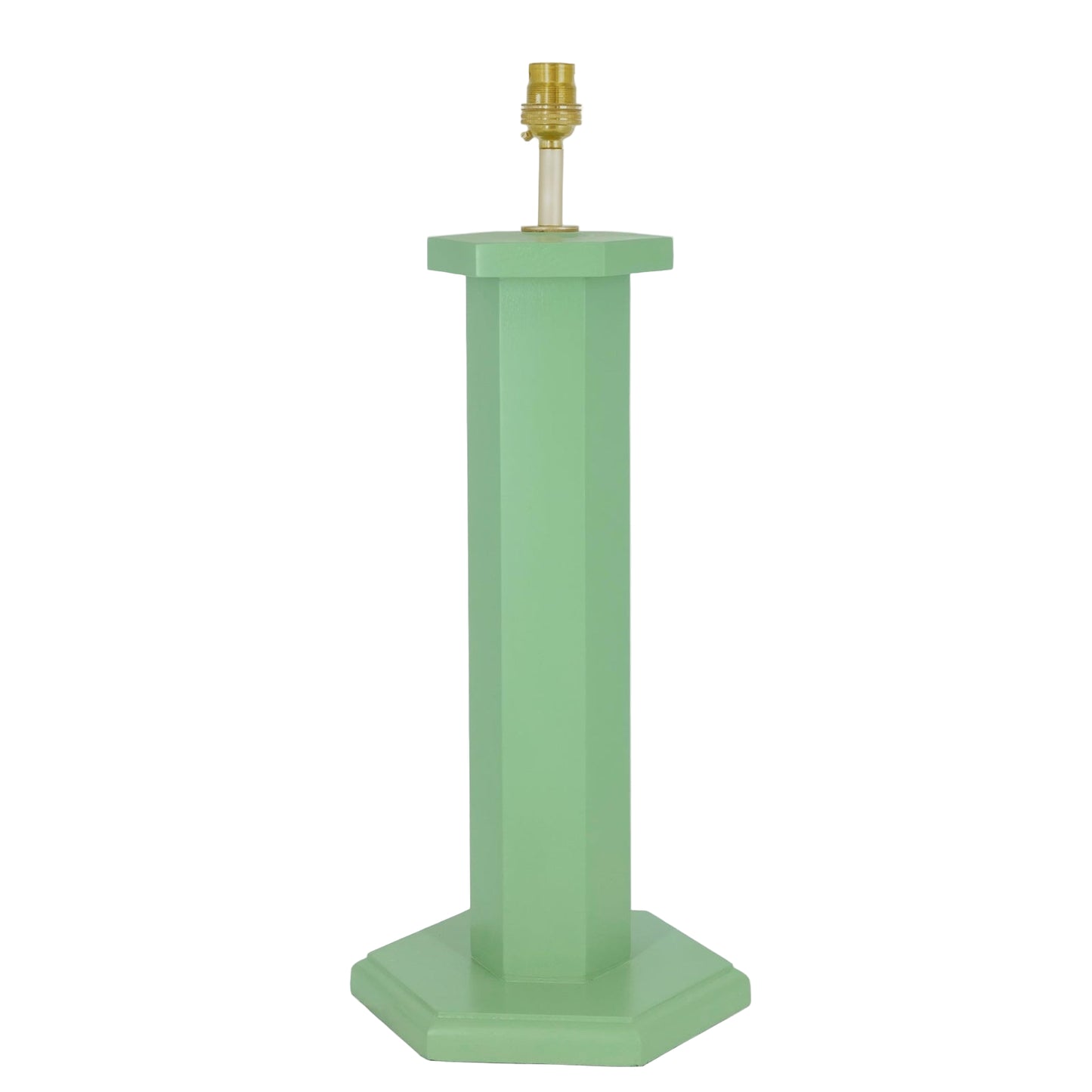 Hexagon Table Lamp - Turtle Green (US)