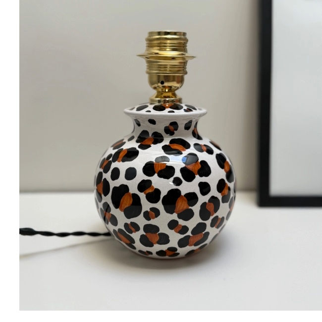 Leopard Lamp