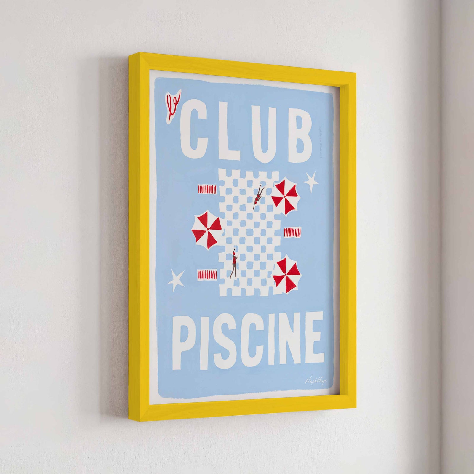Club Piscine Print