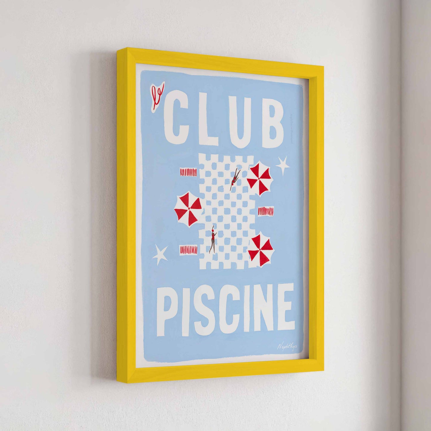 Club Piscine Print