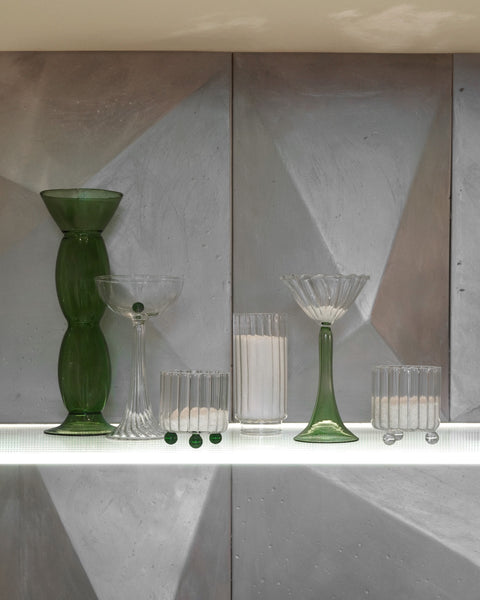 La Maja Green Vase