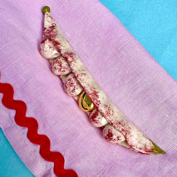 Ceramic Borlotti Bean