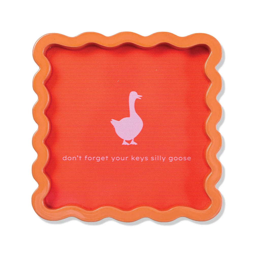 Silly Goose Lacquer Tray