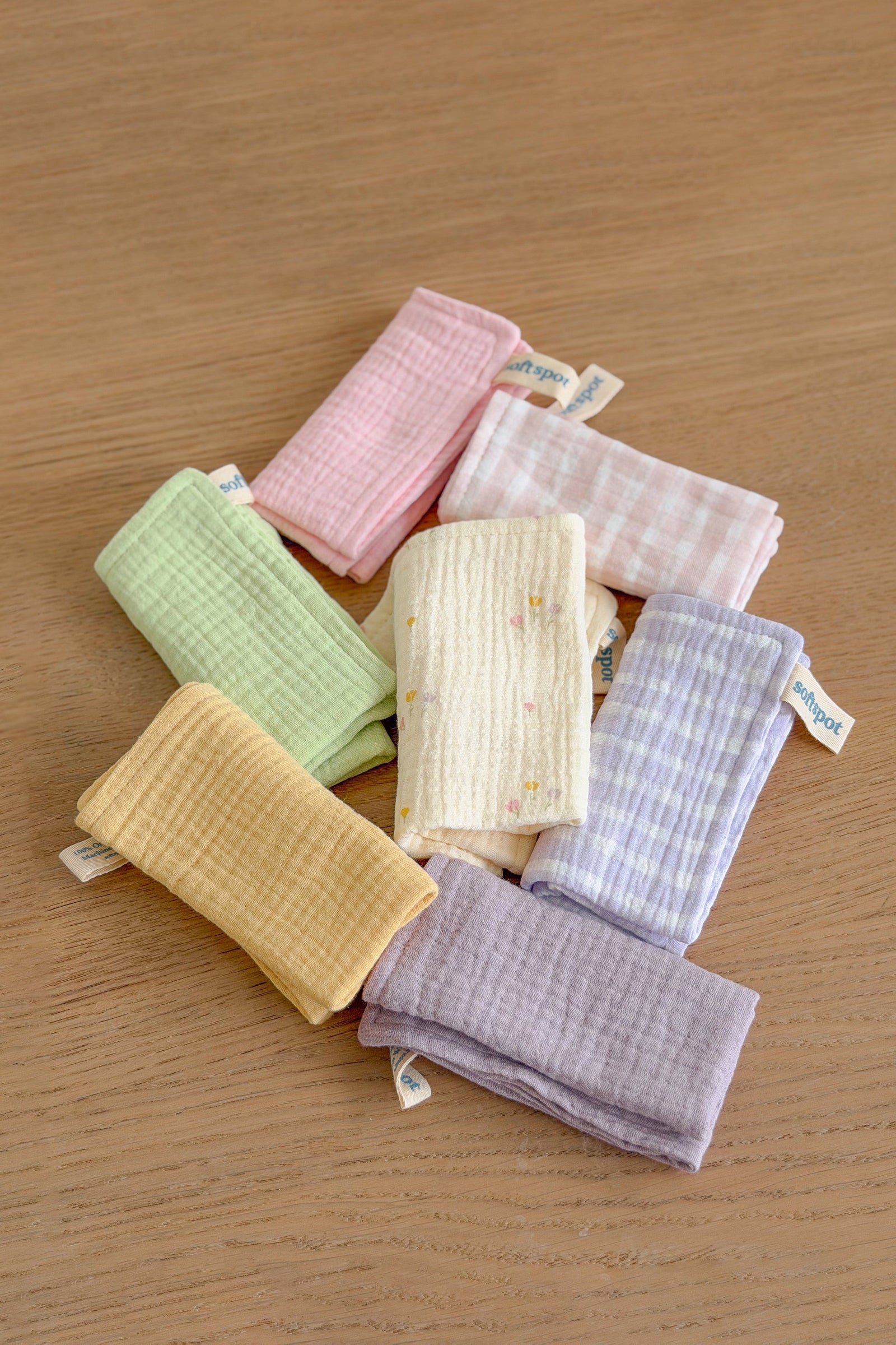 Soft Squares – Complete, Tulips